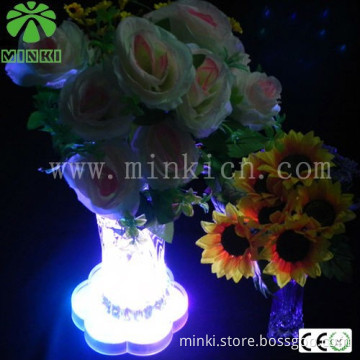 new product made in China wholesale led flower coaster light flashy for bars